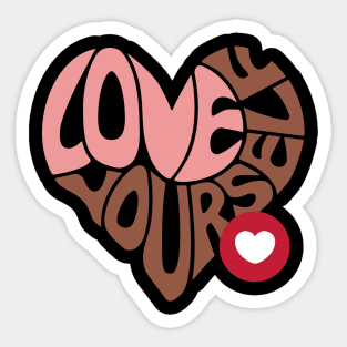 Love Yourself Sticker